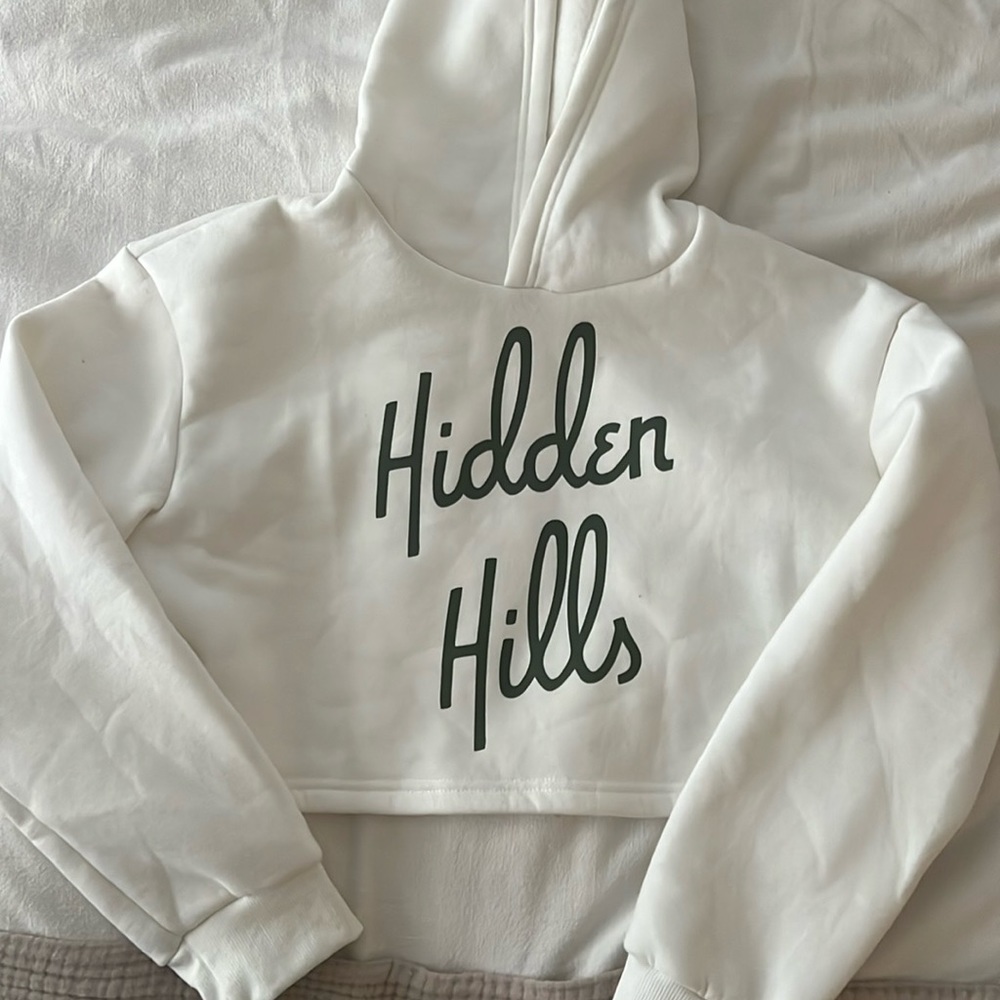 Hidden Hills cropped hoodie